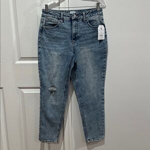 Women's High Rise Mom Jeans Size 8